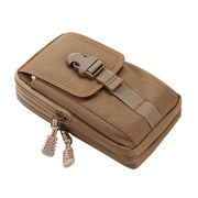 1 PC Mobile Phone Case Military Waist Bag Camo Waterproof Nylon