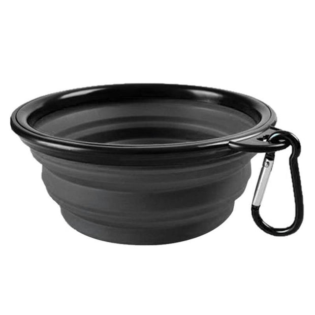 350ML/1000ML Foldable Silicone Pet Bowl Portable Puppy Food Container