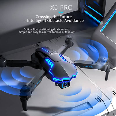 NEW X6 Drones 4K HD Dual Lens With Optical Flow Obstacle Avoidance