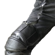 Udoarts Thermal Wool Leg Warmers/Knee Warmers/Knee Brace With Adjustable Elastic Straps (Cowhide Extended Version)(1 Pair)