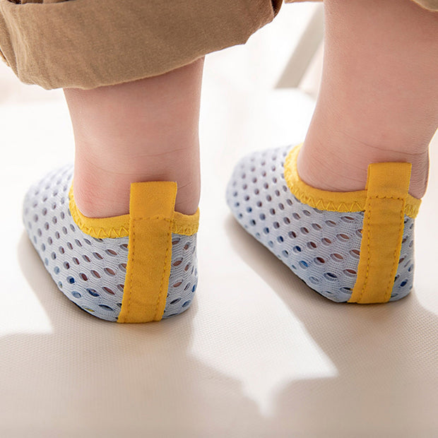 Infant Boys Girls Socks Toddler Baby Hollow Out Breathable Mesh Floor Foot Socks