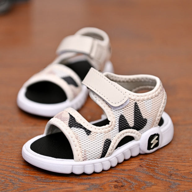 Boys Sandals Summer Kids Shoes Fashion Light Soft Flats Toddler