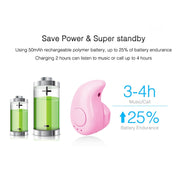 ZHSONG S530 Wireless Headphone Headset Stereo In-Ear Sport Waterproof Earbuds
