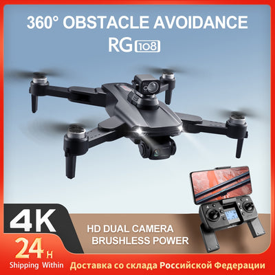 NEW RG108 MAX GPS Drone 4K Professional Dual HD Camera FPV Aerial Photography