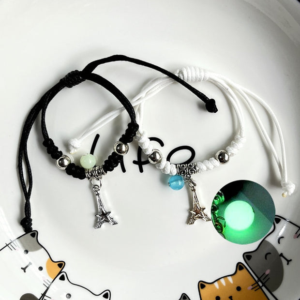 Bracelet Couple Charm Handmade Adjustable Rope Matching Friend Bracele