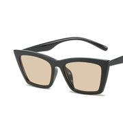 INS Vintage Cat Eye Sunglasses Women Square Small Frame