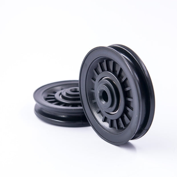 Gym Bearing Pulley 90mm Wearproof Nylon Bearing Pulley Wheel