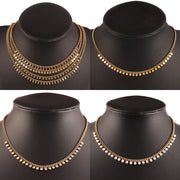 Stainless steel Necklace For Women Necklaces Pearl Heart Round Pendant Choker