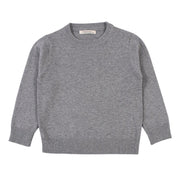 Autumn Kids Pure Color Sweater Boys Girls Cotton Pullovers Casual