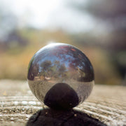 19/38/51/76/100mm High Gloss Glitter Steel Ball Sphere Mirror Hollow Ball For Home
