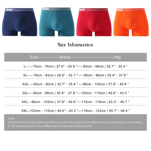 Men’s 3-Pack Cotton Stretch Boxers Shorts Men Underwear Boxer Briefs Pack L-5XL
