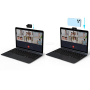 Anti Slip Phone Holder Stainless Steel Phone Webcam Mount Desktop Removable Accessories