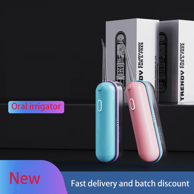 Portable Oral Irrigator USB Rechargeable Dental Cleaning Water Irrigator F
