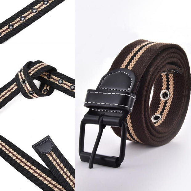 Fashion Jeans Belt  Simple Students Pin Buckle Belt