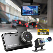 New Car Driving Recorder Front And Rear Dual Lens Camera Wide Angel DVR