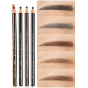 Eyebrow Pencil Makeup Enhancers Black Brown Eye Brow Pen Pull Wire Microblade