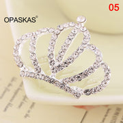 Mini Tiara Hair Combs Princess Crown Wedding Hair Accessories For Girls Fairy