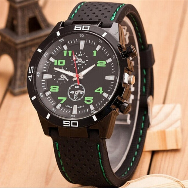 Quartz Men Watches  Luxury Male Clock Chronograph Sport Mens Wrist Watch
