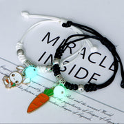 Bracelet Couple Charm Handmade Adjustable Rope Matching Friend Bracele
