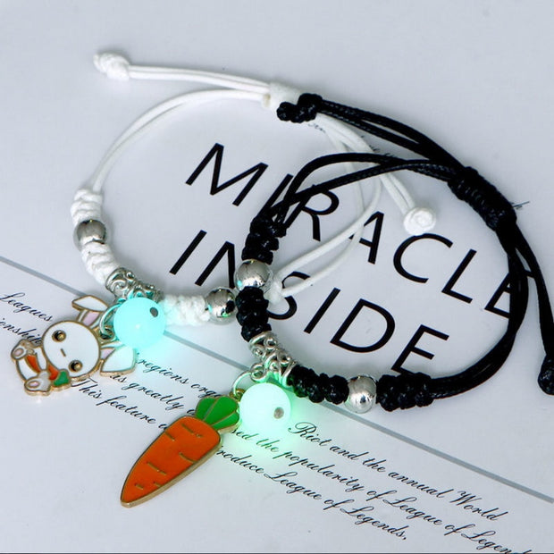 Bracelet Couple Charm Handmade Adjustable Rope Matching Friend Bracele