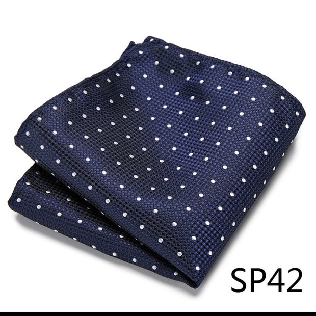 High Grade 2022 New Style Hot sale Silk Handkerchief Black Suit Accessories