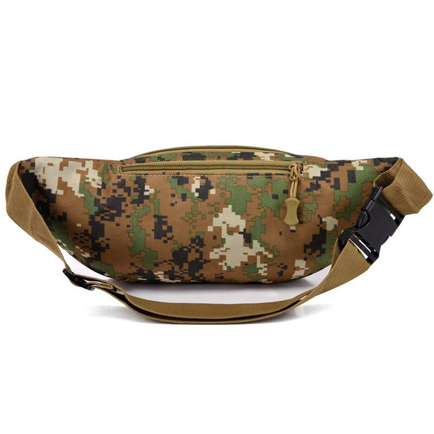 Men Waist Bag Pack Wallet Purse Casual Large Phone Belt Bag Pouch