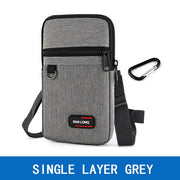 Waterproof Waist Bag Purse Single/double Layer Outdoor Military Waist