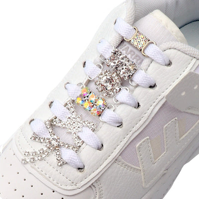 Diamond  AF1 Shoe Decorations Shoelaces Metal Buckle Charms Luxury